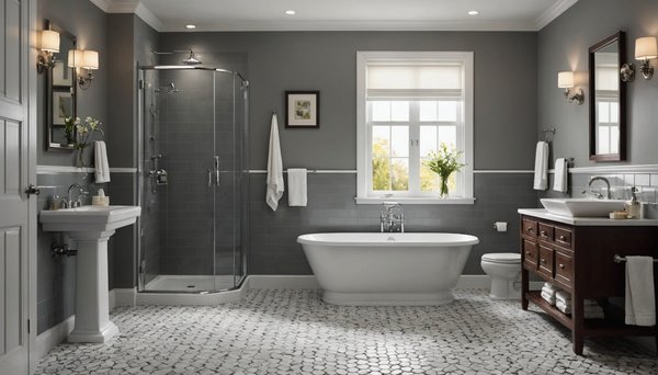optimiser l'espace de votre salle de bain grâce au carrelage bien posé