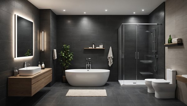 Aménagement optimal pour une salle de bain moderne et fonctionnelle